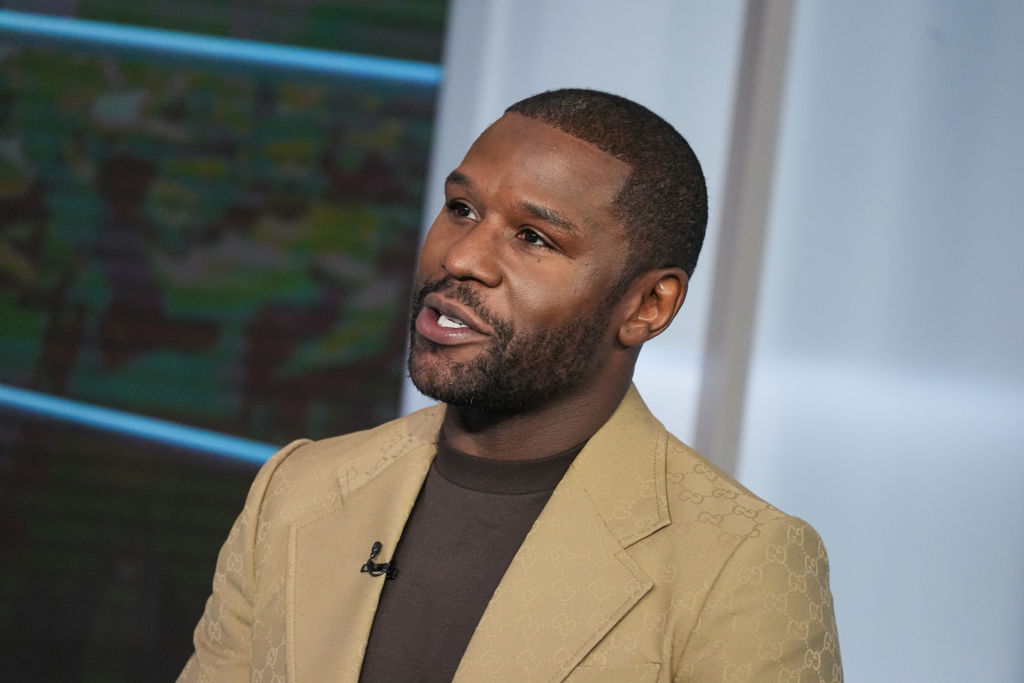 Floyd Mayweather Jr. Visits "Making Money With Charles Payne"