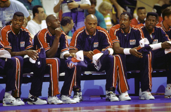 USA Men's Basketball Team vs Angola, 1992 Summer Olympics