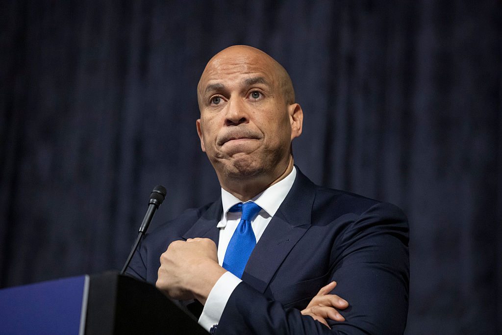 Kamala Harris And Cory Booker Speak At Michigan Democratic Luncheon In Detroit