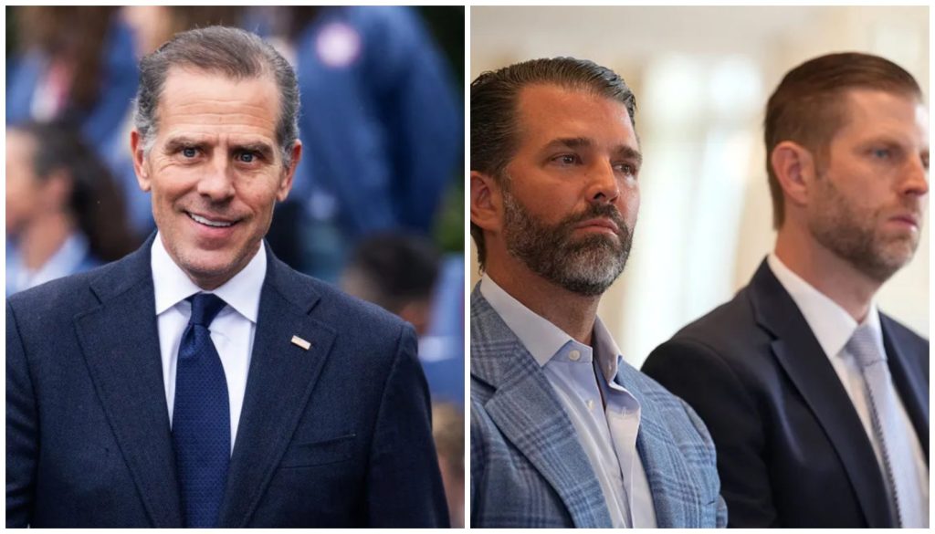 Hunter Biden Challenges Donald Trump’s Sons To A Cage Match, Social Media Goes Full Fight Club