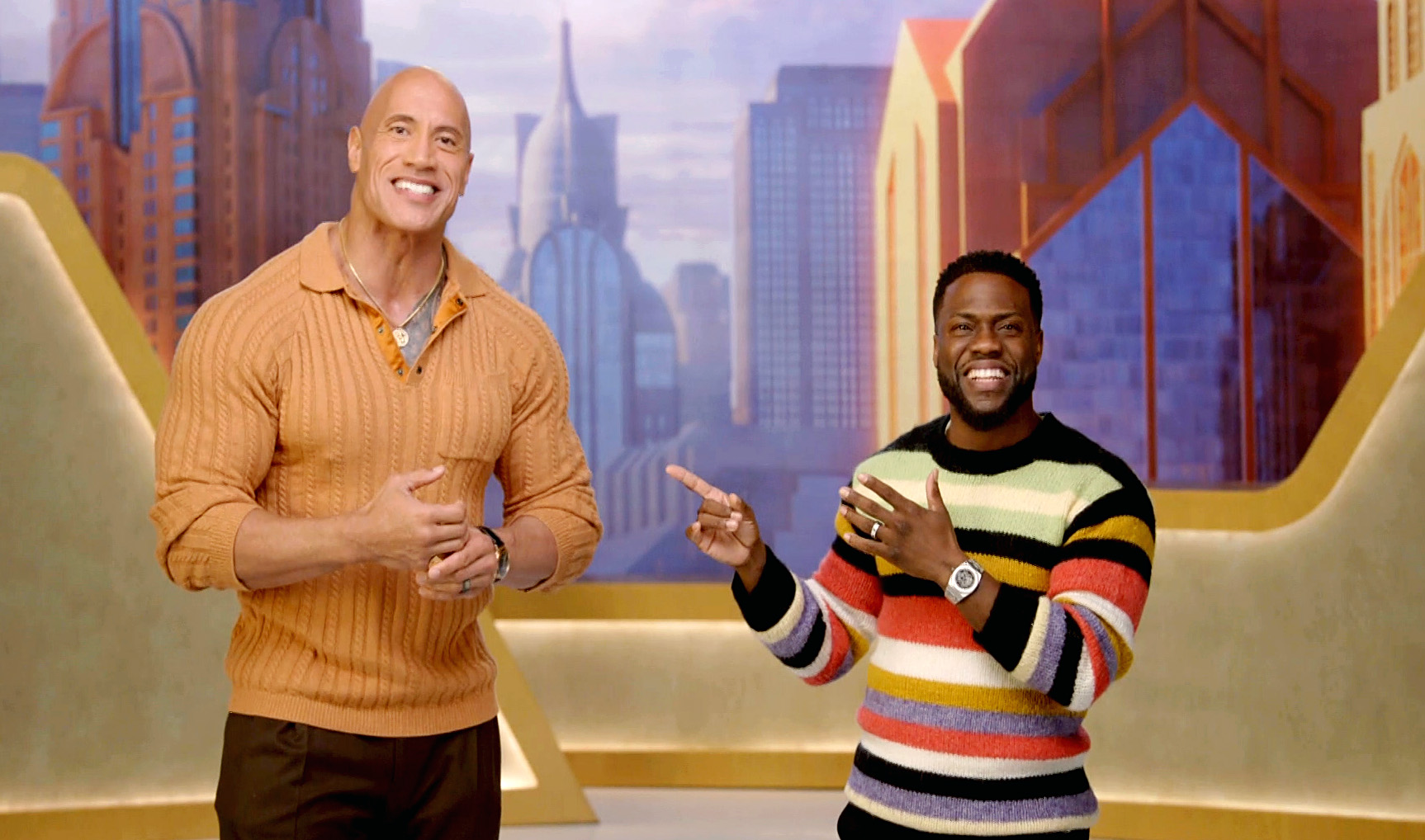 Kevin Hart Jokingly Roasts The Rock As “A Piece Of Sh-t” After His Traffic Stop