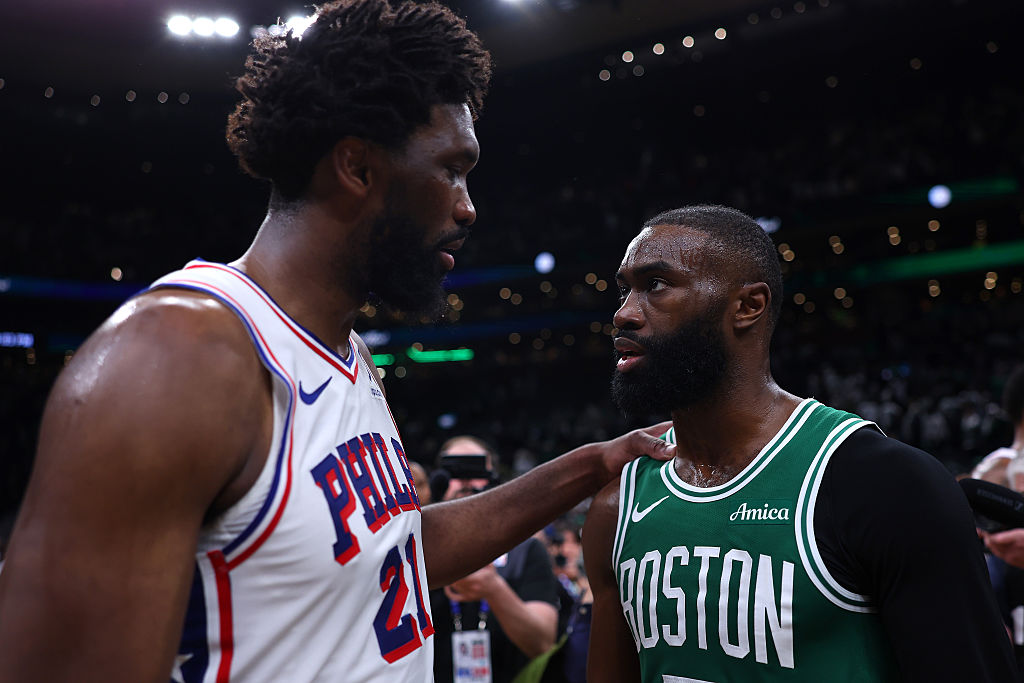 Jaylen Brown Rips Joel Embiid’s Flopping & Officiating For Celtics Blowing 3-1 Lead