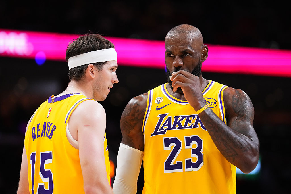 Blow the Whistle: Austin Reaves Confronts Refs After Lakers Loss & Creates New LeBron Meme