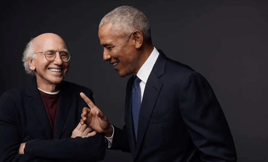 Barack Obama and Larry David Are Bringing Chaos to History