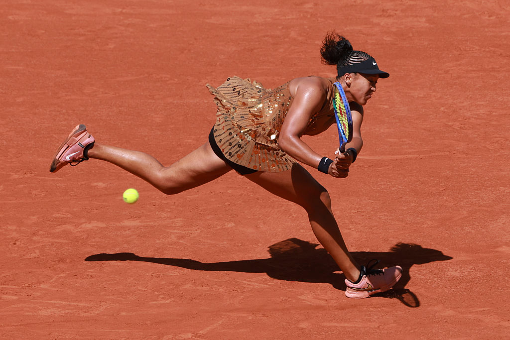 naomi osaka best on court outfits, 2026 French Open - Day Three