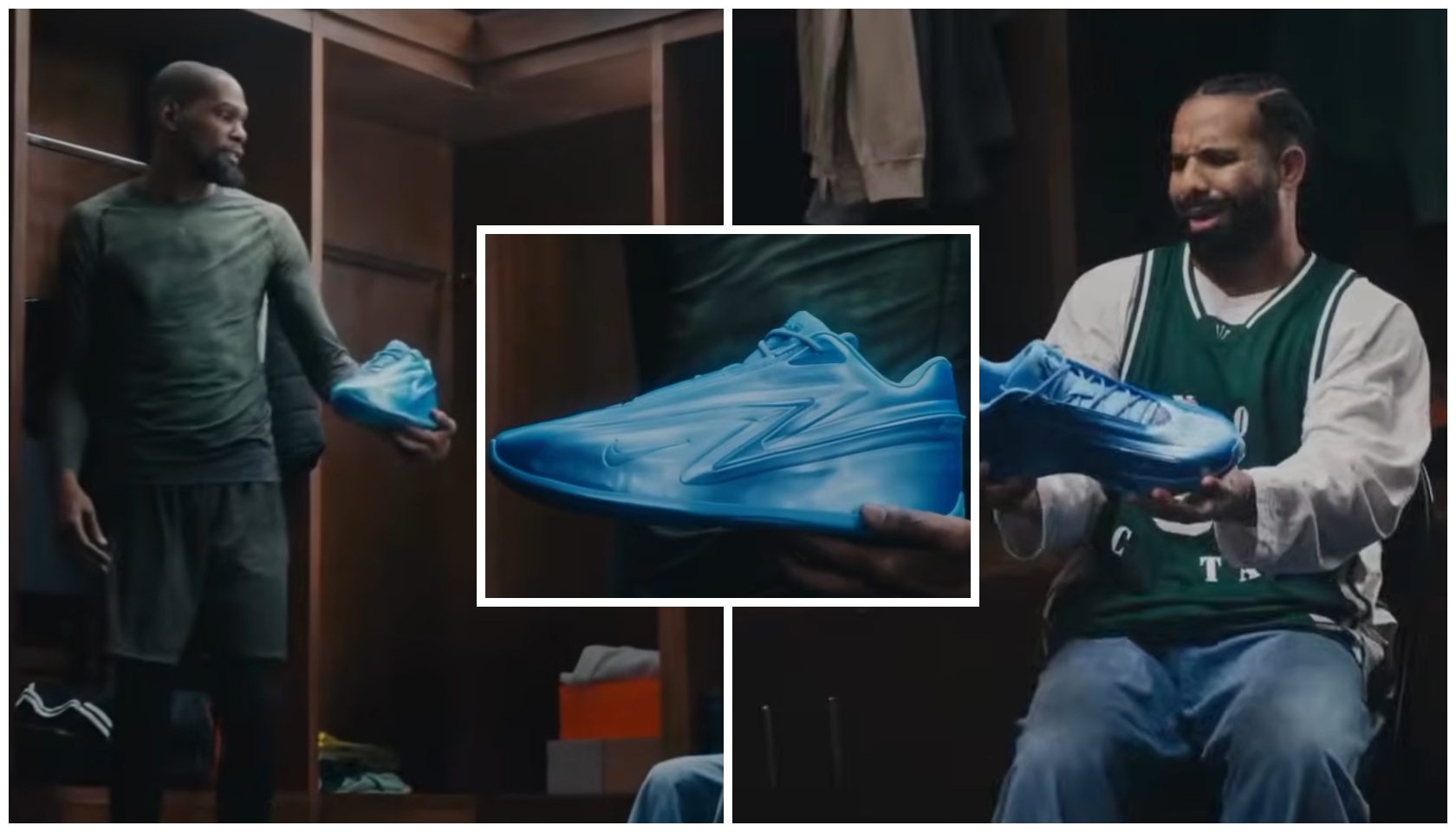 Watch Drake Glaze Kevin Durant In New KD19 Nike Commercial