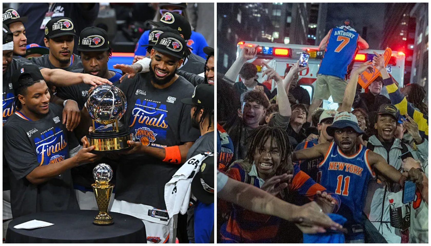 Knicks Head To NBA Finals After Sweeping Cavs As Fans Get Arrested For Manhattan Mayhem