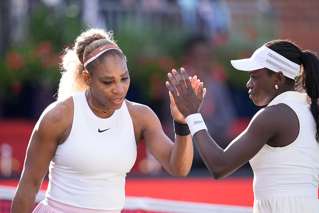 Serena Williams at HSBC Championships - Day Two