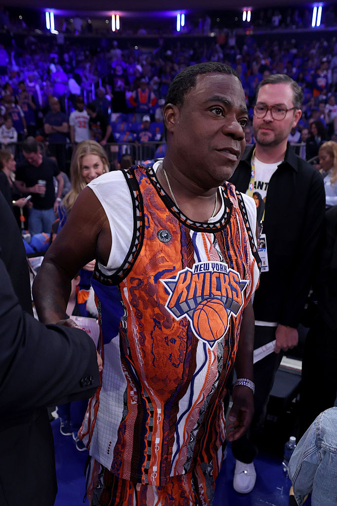 All The Celebrities Spotted At Knicks Vs . Spurs Game 4