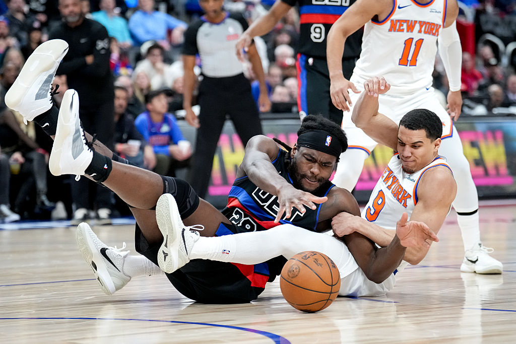 New York Knicks v Detroit Pistons