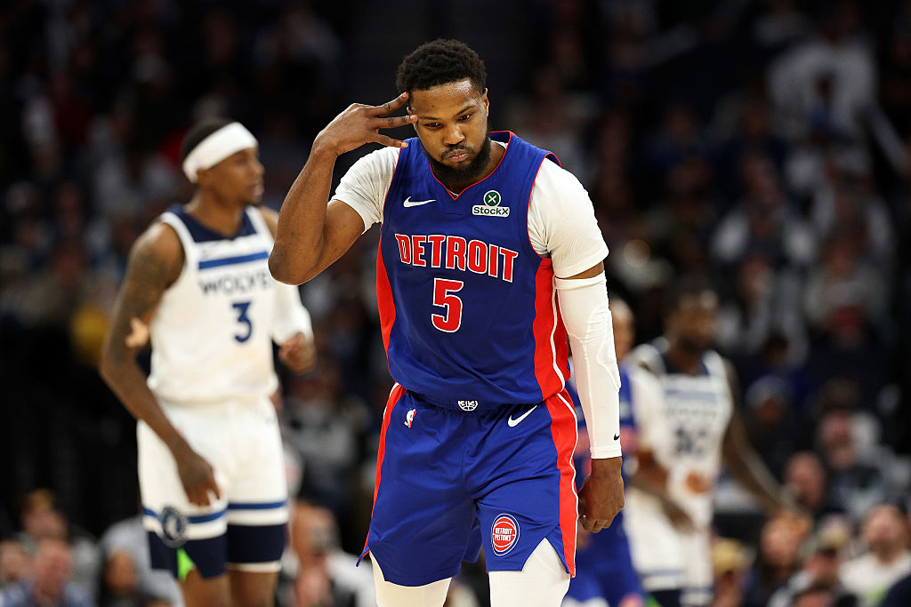 Detroit Pistons v Minnesota Timberwolves