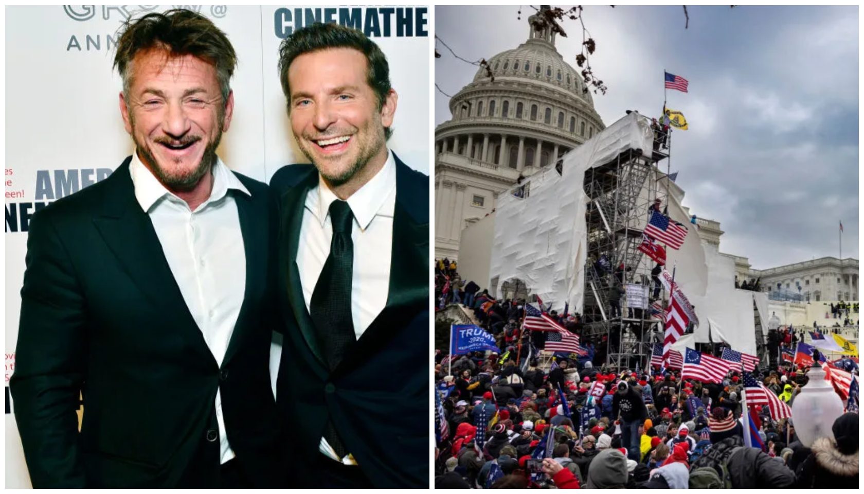 Sean Penn Is Directing A January 6 Movie Starring Bradley Cooper & Social Media Has Questions