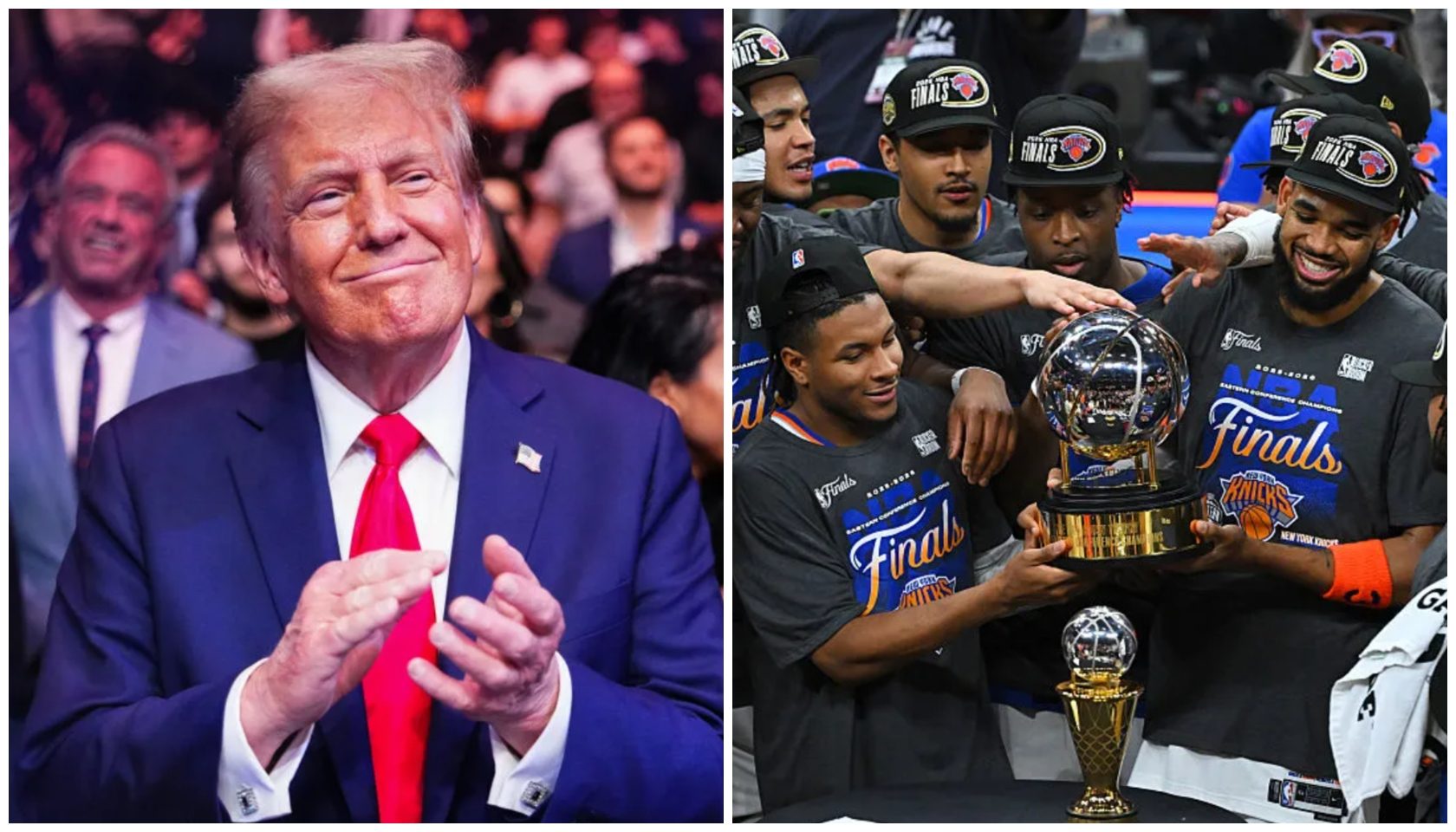 Trump Confirms He’ll Attend NBA Finals In New York & Gets Accused Of Ruining The Vibes