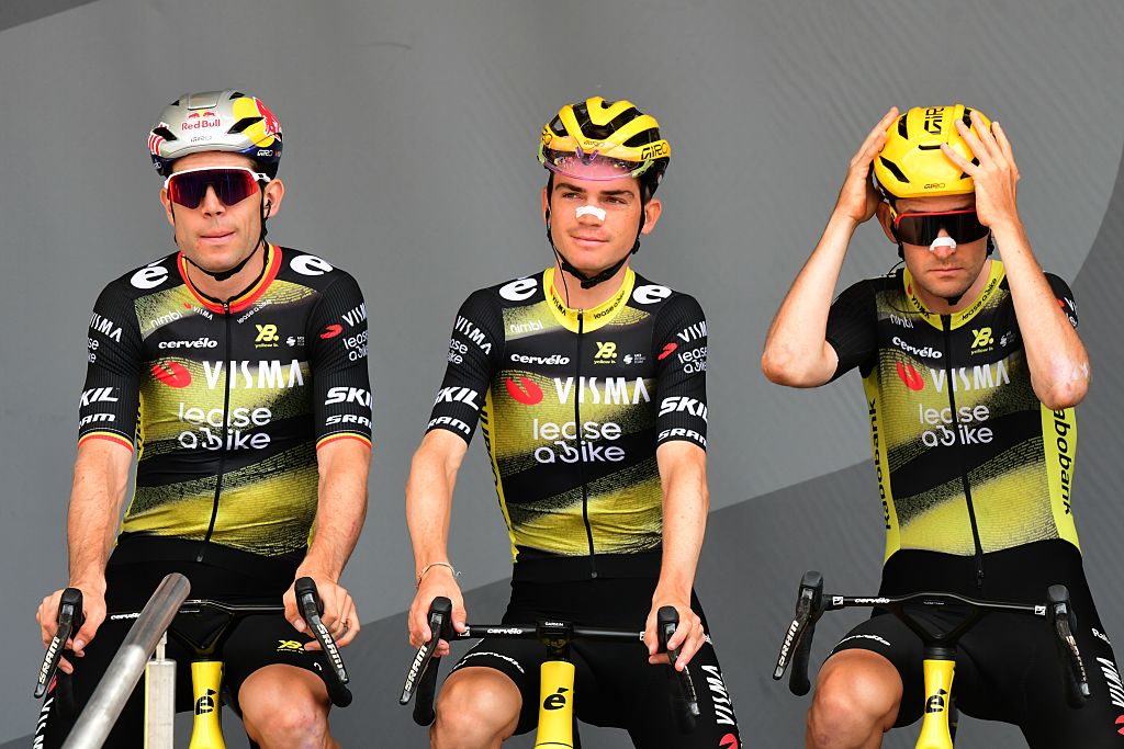 Cyclists In Stage 18 Of The Tour De France