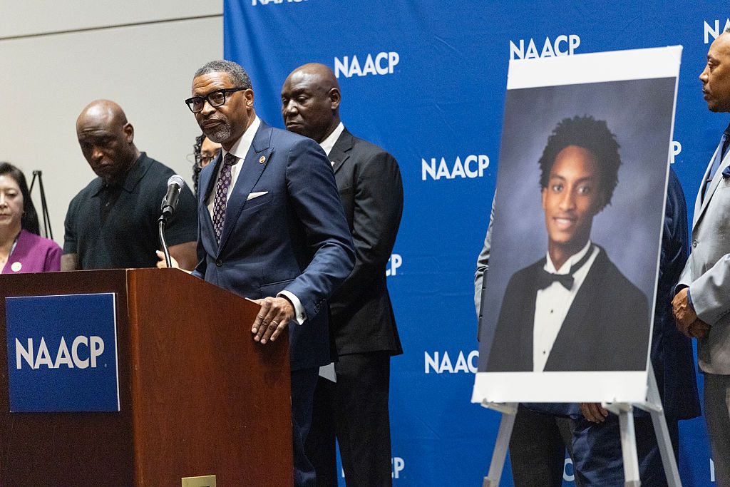 Civil Rights Attorney Ben Crump Holds News Conference On Death Of Nolan Wells In Mississippi
