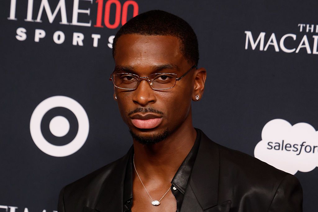 Shai Gilgeous-Alexander with new caesar cut | Time100 Sports Gala