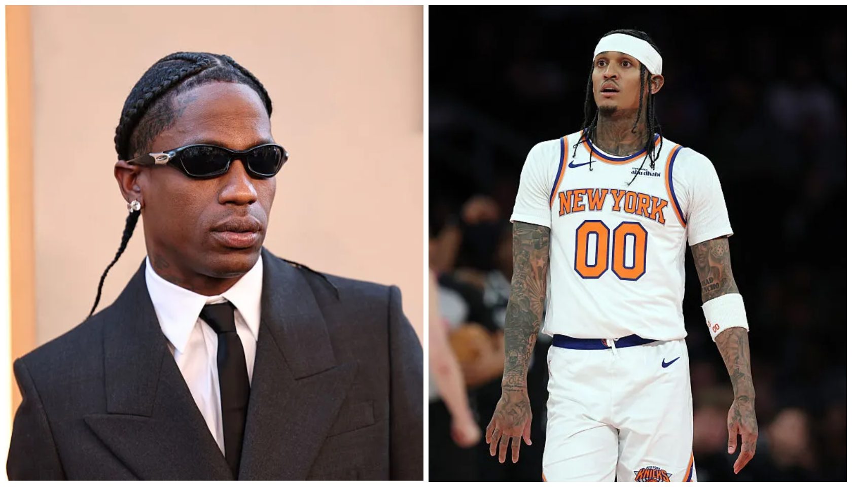 Travis Scott & NBA Champ Jordan Clarkson Kicked Out Of NYC Club After Bottle-Throwing Incident