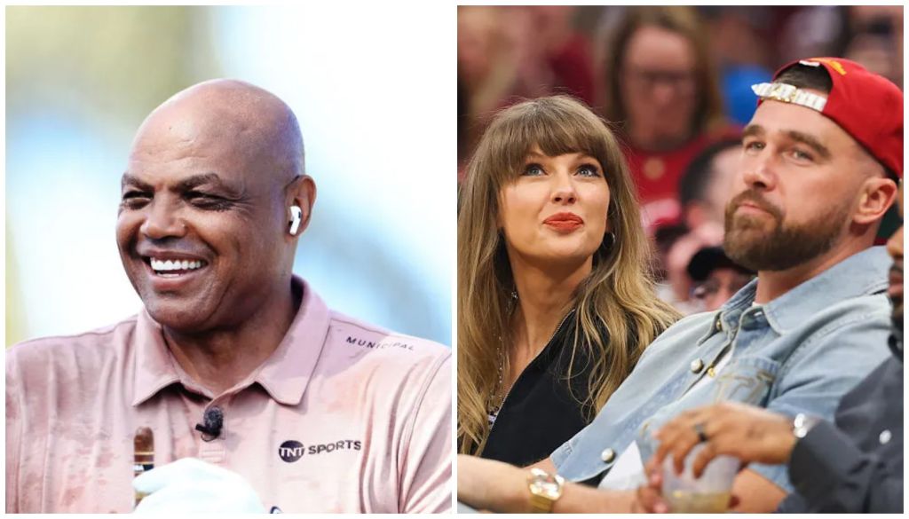A smiling bald man wearing a pink shirt, a woman with long hair looking up, and a bearded man wearing a red cap.