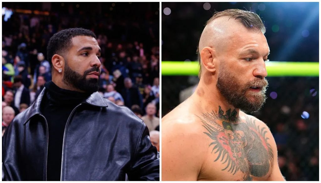Drake Loses $1M Bet After Conor McGregor Suffers Leg Injury Seconds Into UFC Comeback, Social Media Reacts