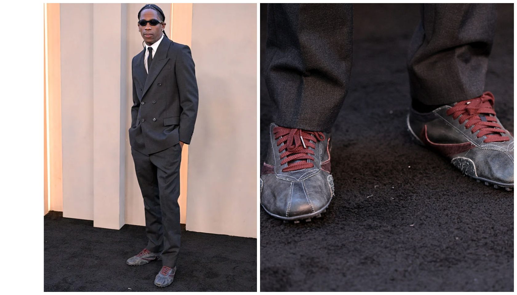 Travis Scott Debuts Collab At ‘The Odyssey’ Premiere & It Might Be Nike’s Oldest Shoe Ever