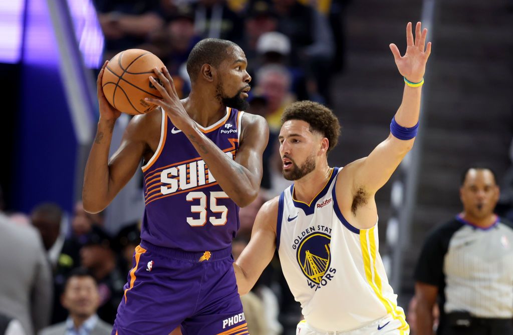 The Phoenix Suns at the Golden State Warriors NBA season opener