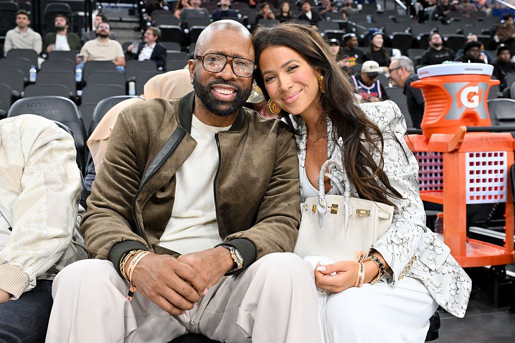 Celebrities At The Los Angeles Clippers Game