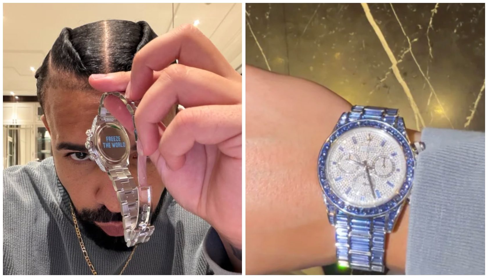 Drake Flexes The 1-Of-1 ‘Iceman’ Daytona Watch Rolex Gifted Him